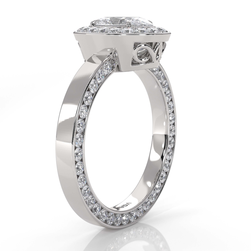  diamond Ring 14k Gold White