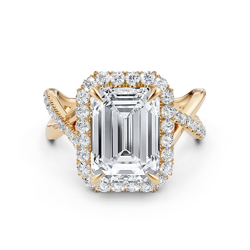  diamond Ring 14k Gold Yellow