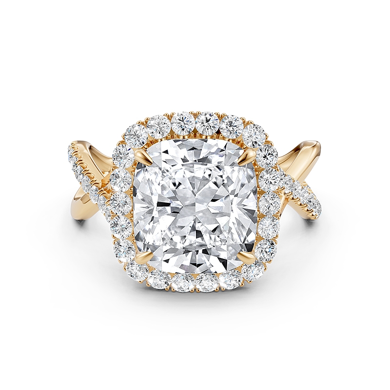  diamond Ring 14k Gold Yellow