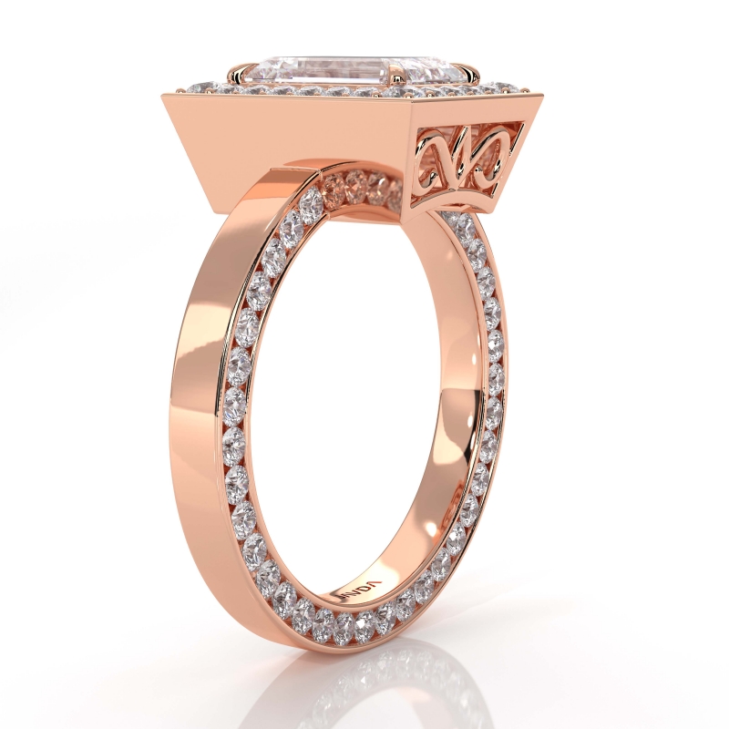  diamond Hot Deals 18k Rose Gold