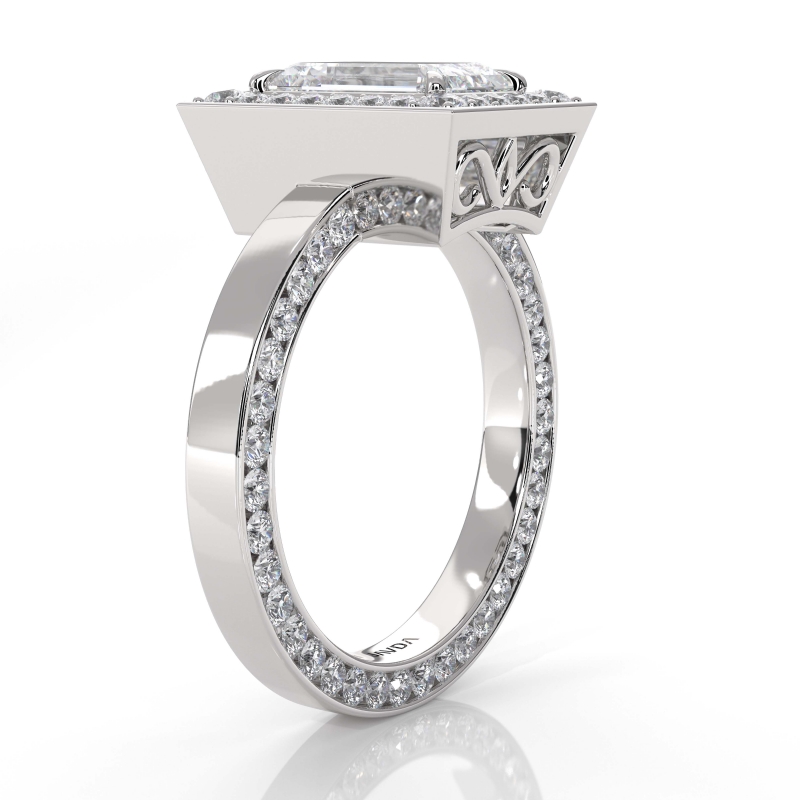  diamond Ring 14k Gold White