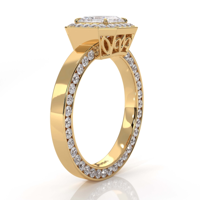  diamond Ring 14k Gold Yellow