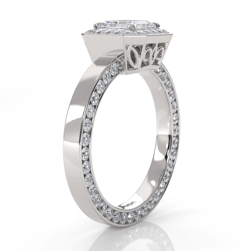  diamond Ring 14k Gold White