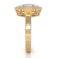  diamond Ring 14k Gold Yellow