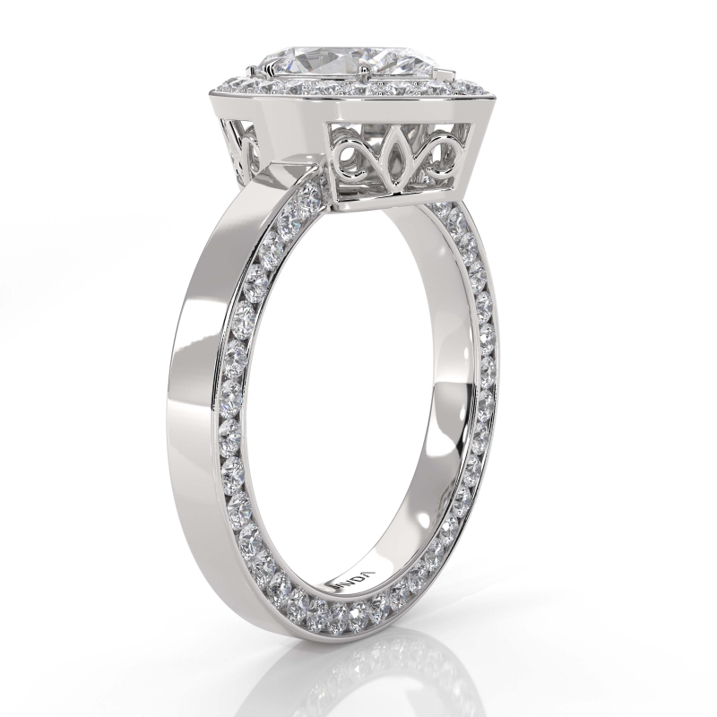  diamond Ring 14k Gold White