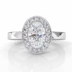  diamond Ring 18k Gold White