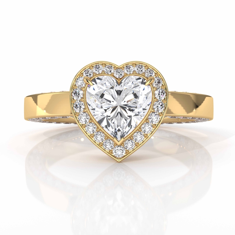  diamond Hot Deals 18k Gold Yellow