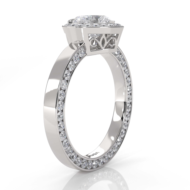  diamond Ring 14k Gold White