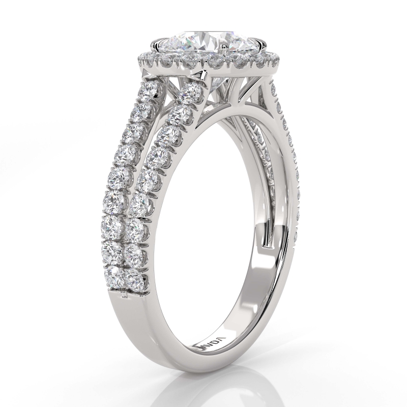  diamond Ring 14k Gold White