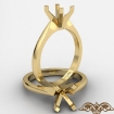 <Gram> Diamond Tapper Solitaire Engagement Ring Setting 14k Yellow Gold Semi Mount 2mm - javda.com 