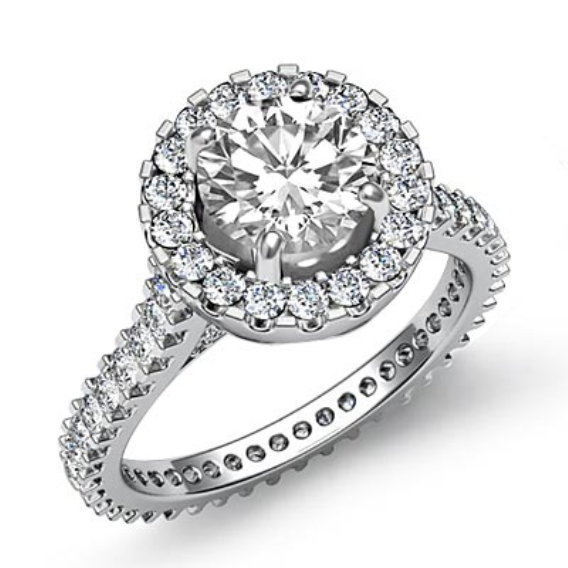  diamond Ring 14k Gold White