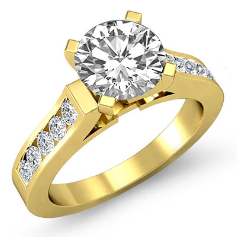  diamond Ring 14k Gold Yellow