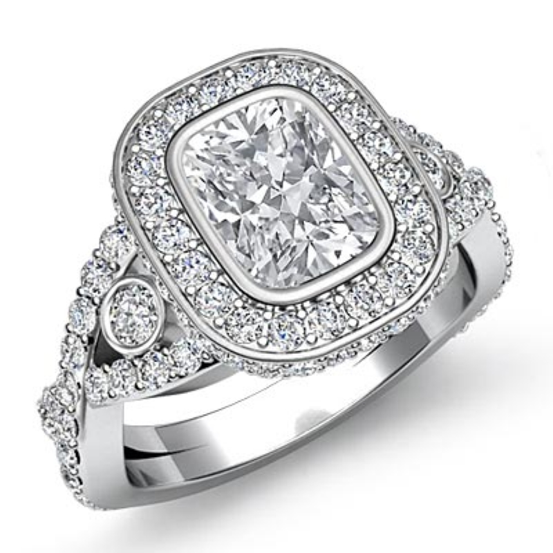  diamond Ring 14k Gold White