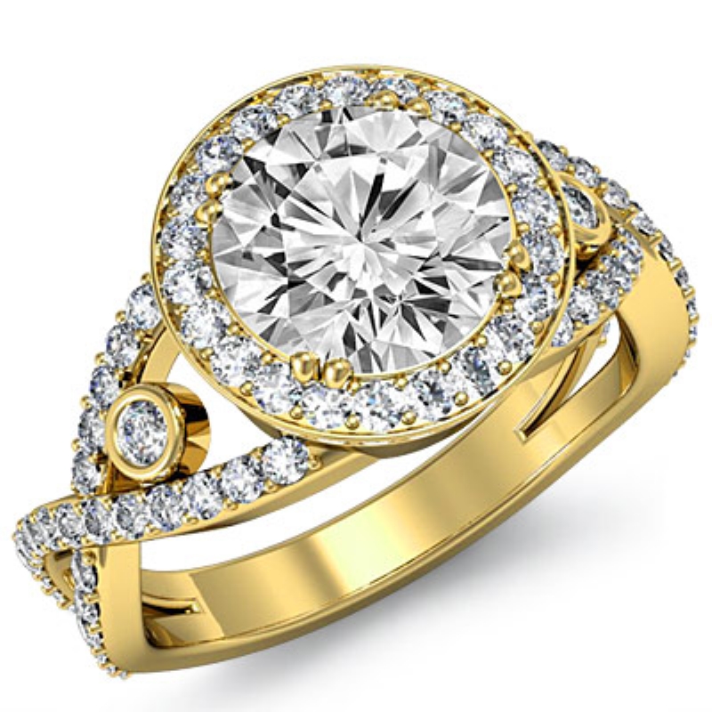  diamond Ring 14k Gold Yellow