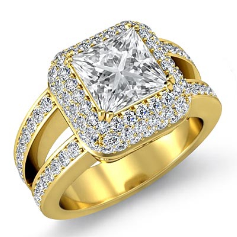  diamond Ring 14k Gold Yellow