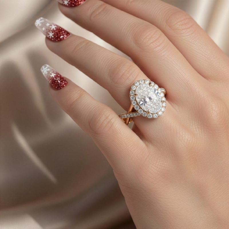  diamond Ring 14k Gold Yellow