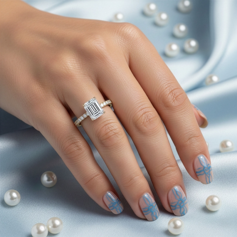  diamond Ring 14k Gold Yellow