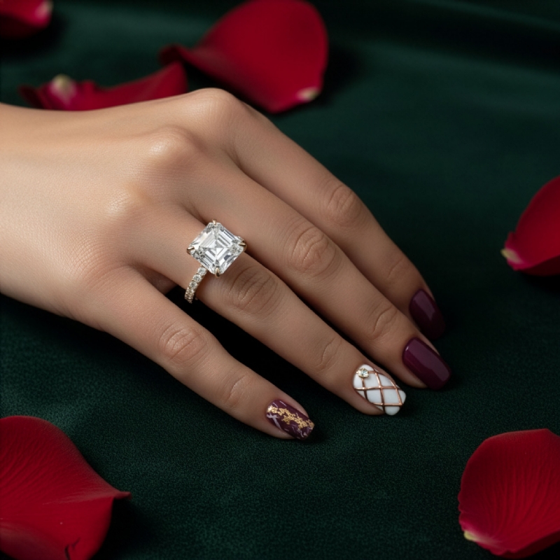  diamond Ring 14k Gold Yellow