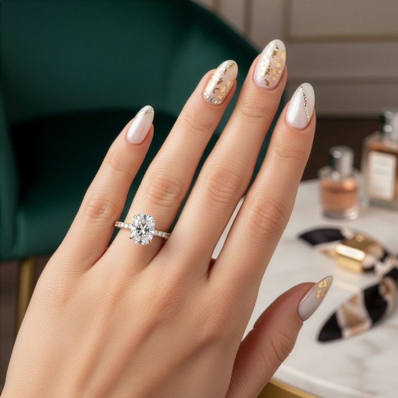  diamond Ring 14k Gold Yellow