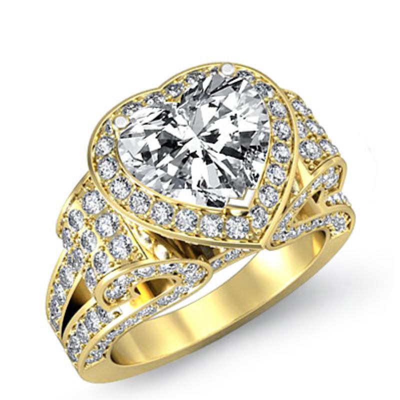  diamond Ring 14k Gold Yellow