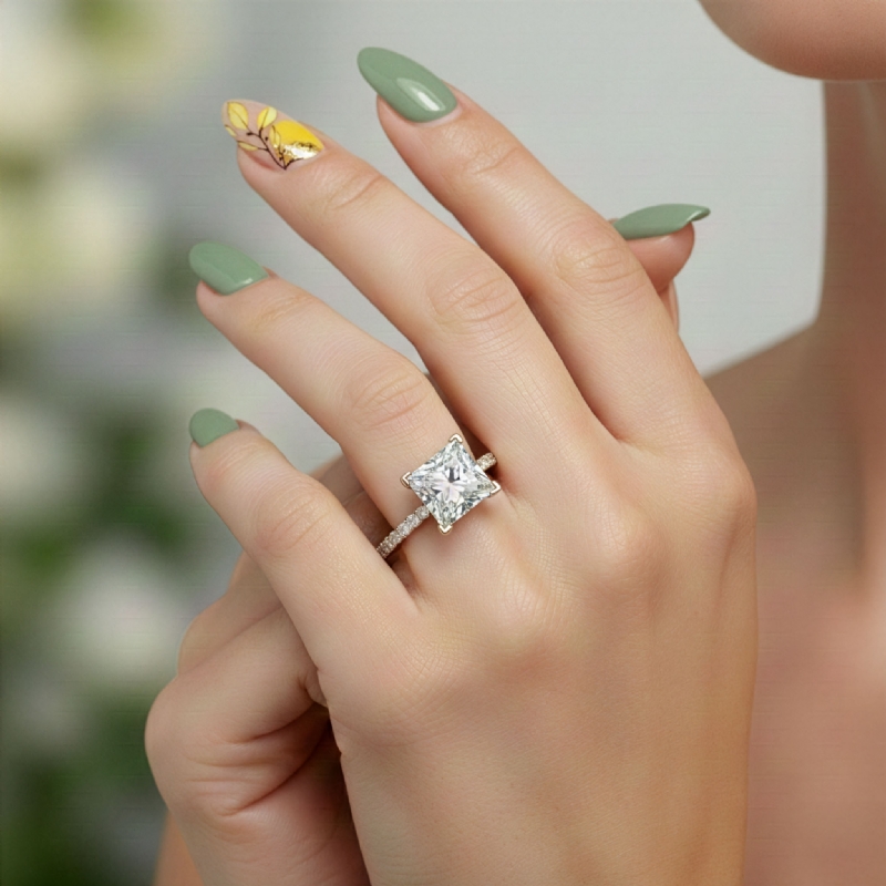  diamond Ring 14k Gold Yellow