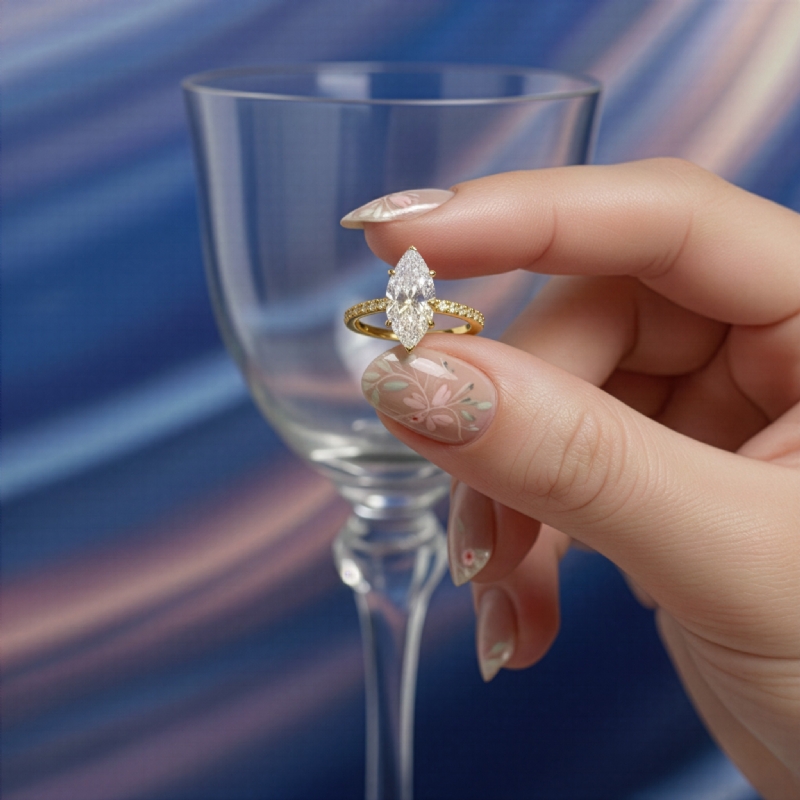  diamond Ring 14k Gold Yellow