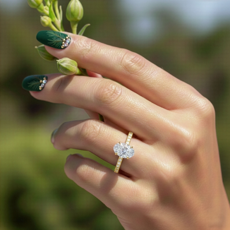  diamond Ring 14k Gold Yellow