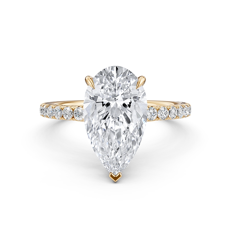  diamond Ring 14k Gold Yellow