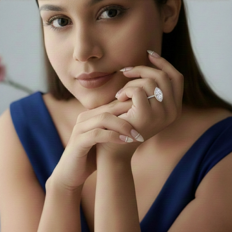  diamond Ring 14k Gold Yellow