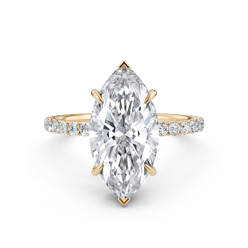  diamond Ring 14k Gold Yellow