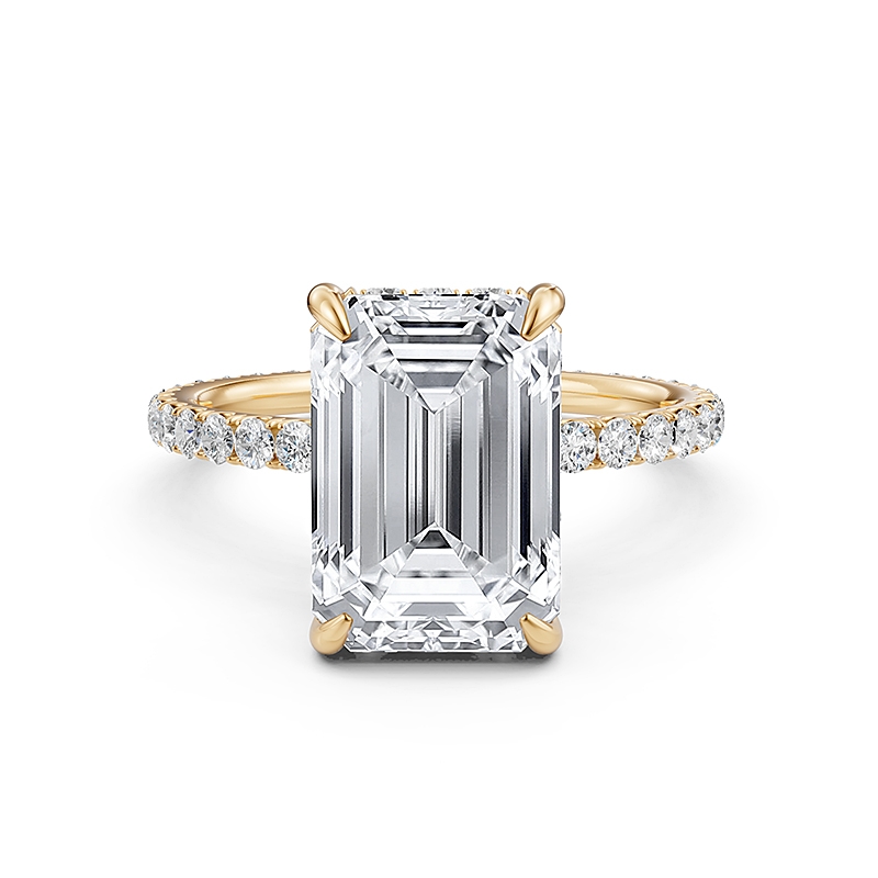  diamond Ring 14k Gold Yellow