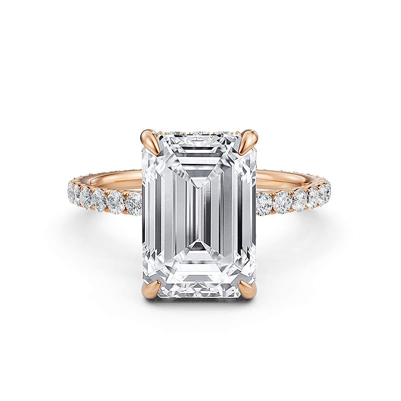  diamond Ring 14k Rose Gold