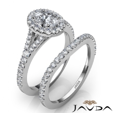 Hot Luxury Quality Bridal Set diamond  Platinum 950