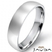 Light Weight Comfort 5mm Platinum 950 Men Wedding Band Dome Ring 7.5g 4-4.75 Sz