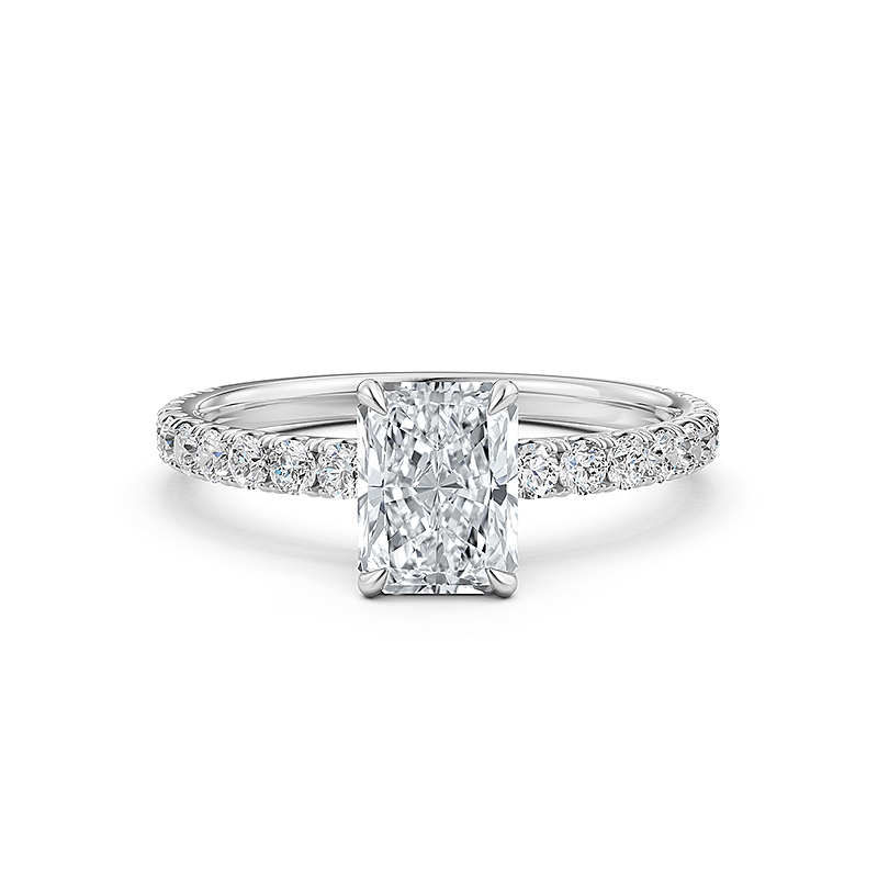  diamond Ring 14k Gold White