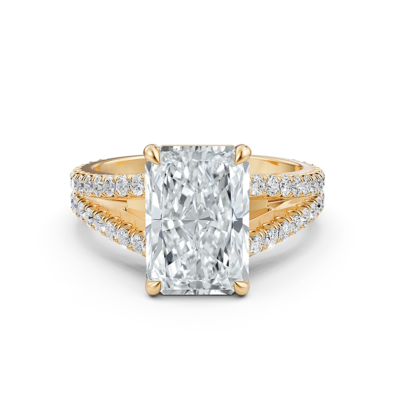  diamond Ring 14k Gold Yellow