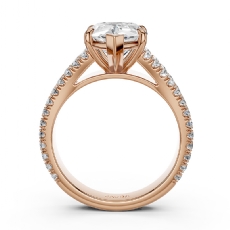  diamond Ring 18k Rose Gold