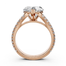  diamond Ring 18k Rose Gold