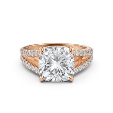  diamond Ring 18k Rose Gold