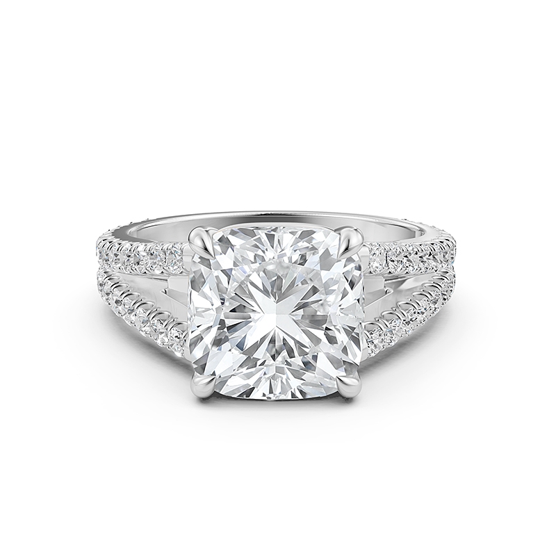  diamond Ring 14k Gold White