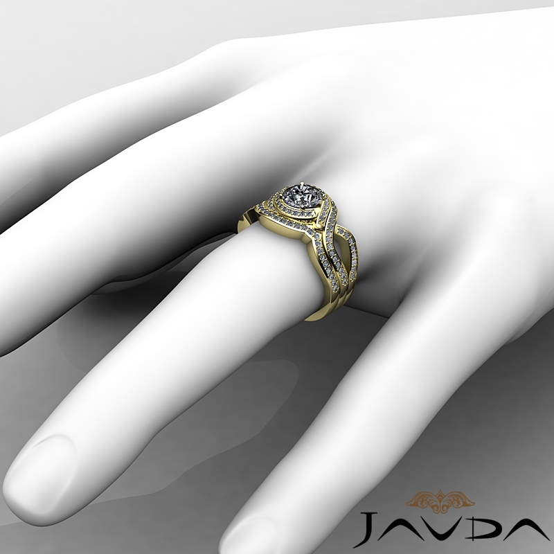  diamond Ring 14k Gold Yellow