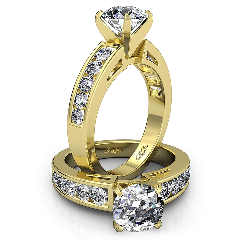  diamond Ring 14k Gold Yellow