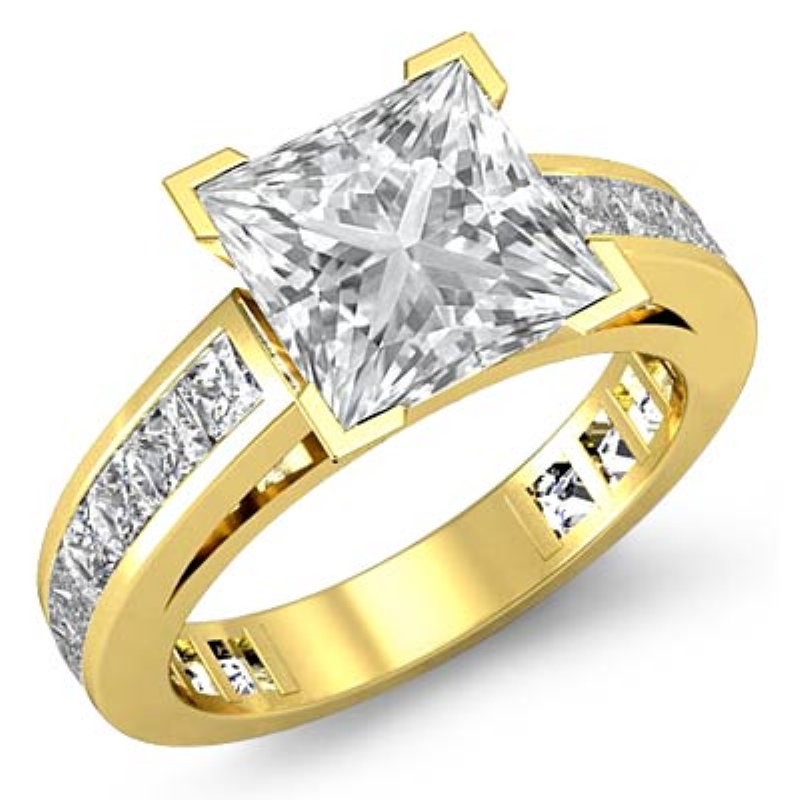  diamond Ring 14k Gold Yellow