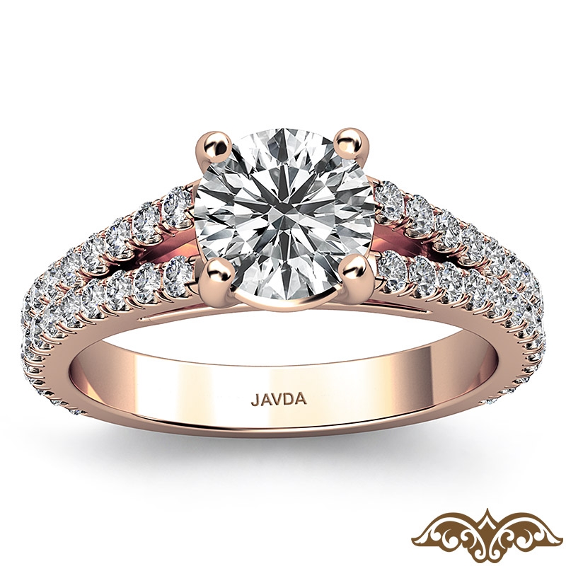  diamond Ring 14k Rose Gold