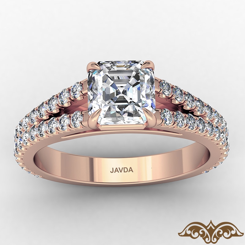  diamond Ring 18k Rose Gold