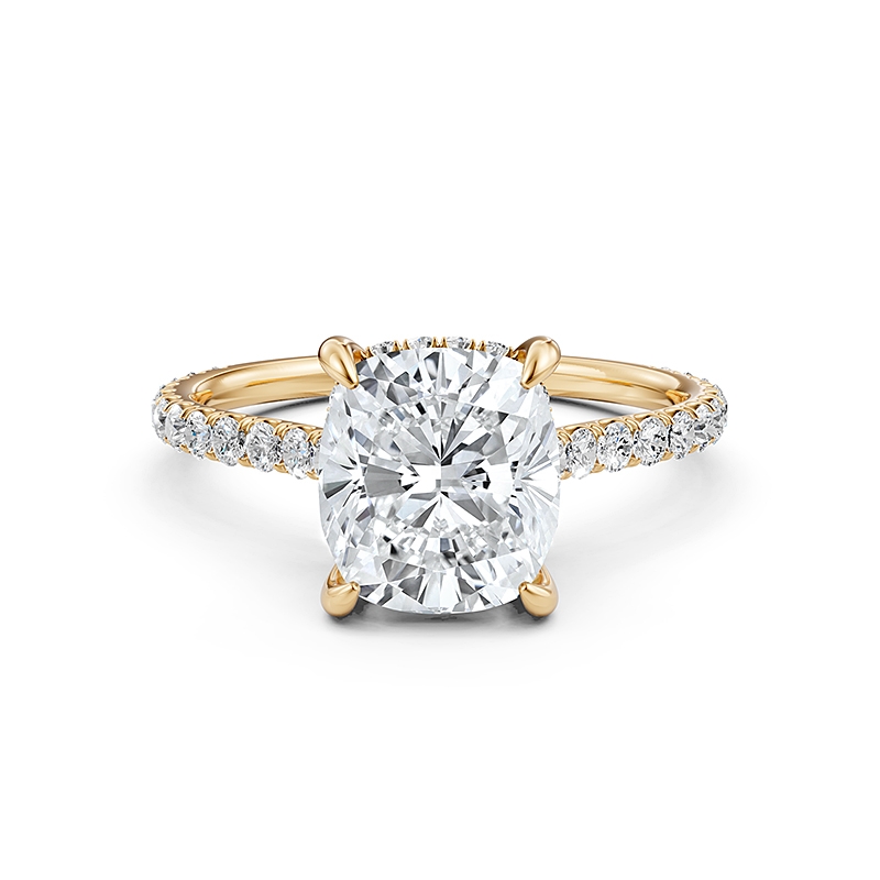  diamond Ring 14k Gold Yellow