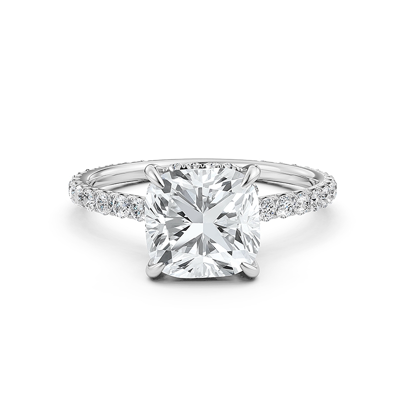  diamond Ring 14k Gold White