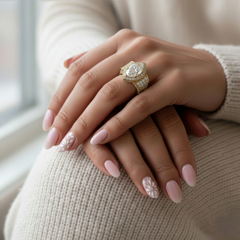  diamond Ring 18k Gold Yellow