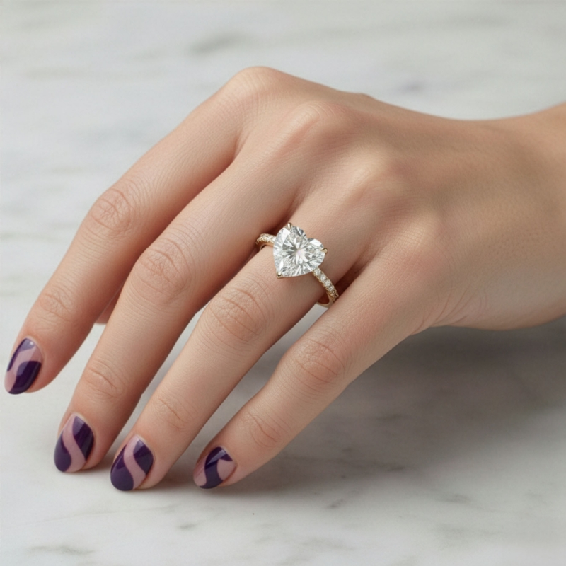  diamond Ring 14k Gold Yellow