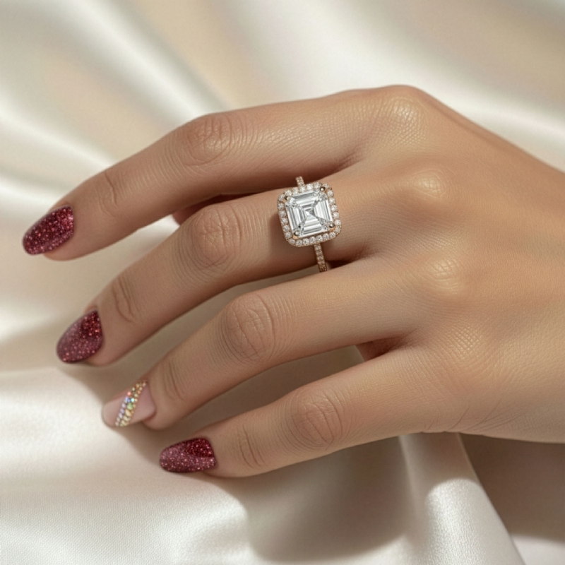  diamond Ring 14k Gold Yellow